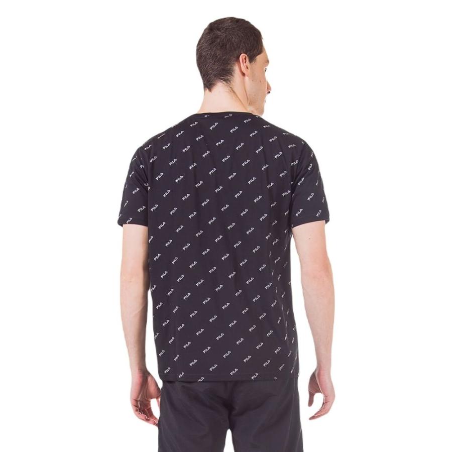 Polera Fila Hombre Negro