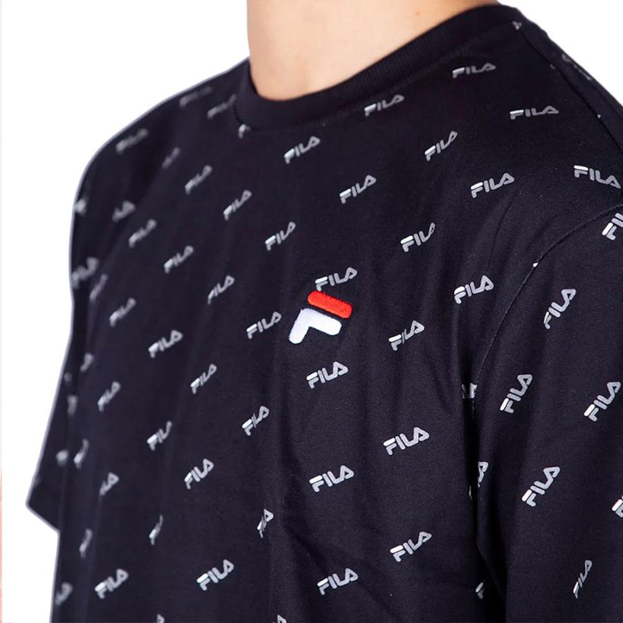 Polera Fila Hombre Negro