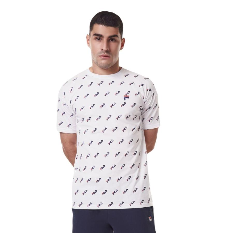 Polera Fila Hombre Blanca