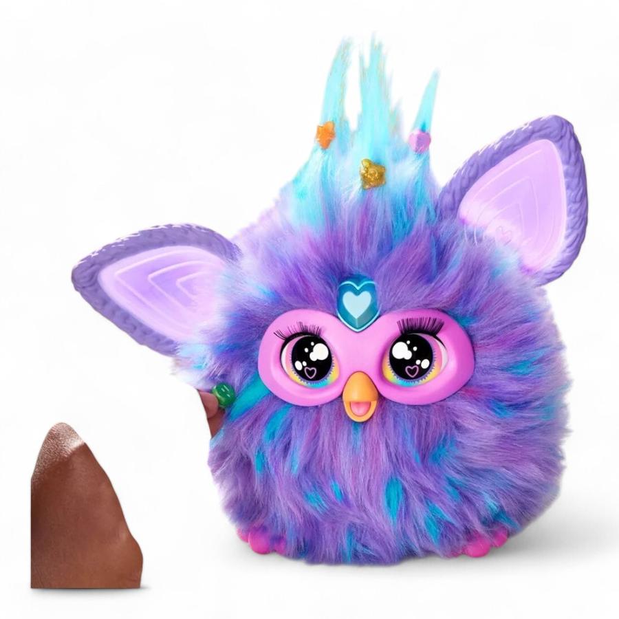 Peluche Furby Fur Hey Morado F6743 Hasbro