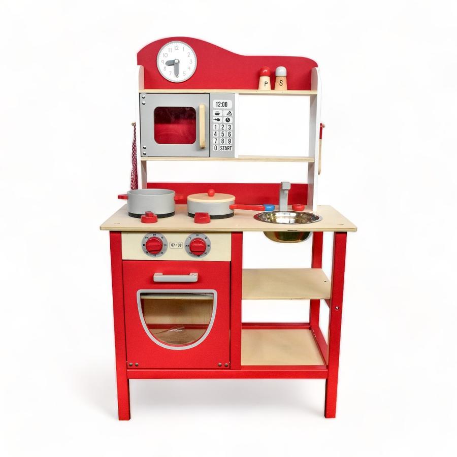 Cocina De Mandera Roja + Accesor