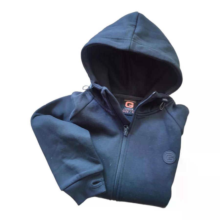 Polerón Colegio Niñas Gangster Micropolar Azul