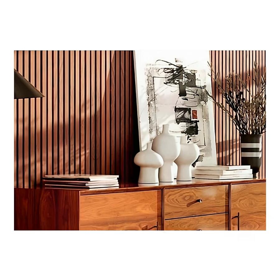 Panel PVC Tipo Madera Muro Cerezo Interior 2,4x160x2940mm