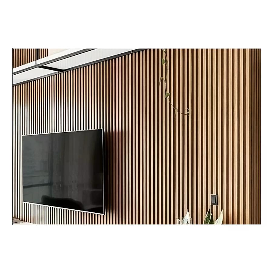 Panel PVC Tipo Madera Muro Nogal Interior 2,4x160x2940mm