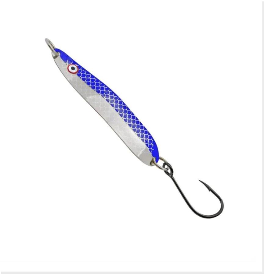 Cuchara Trolling Skinny G Nickel/blue