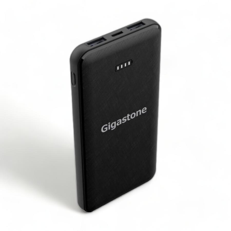 Power Bank Gigastones 10000 Mah Tipo C/Usb Negro