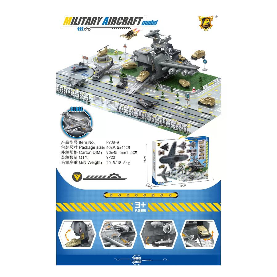 Set De Juego Militar Portaaviones Medio