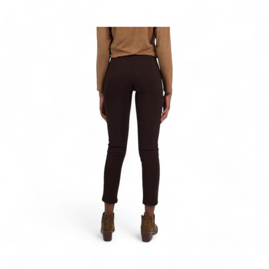 Calza Leggins Ottoman Give Mujer Café Oscuro