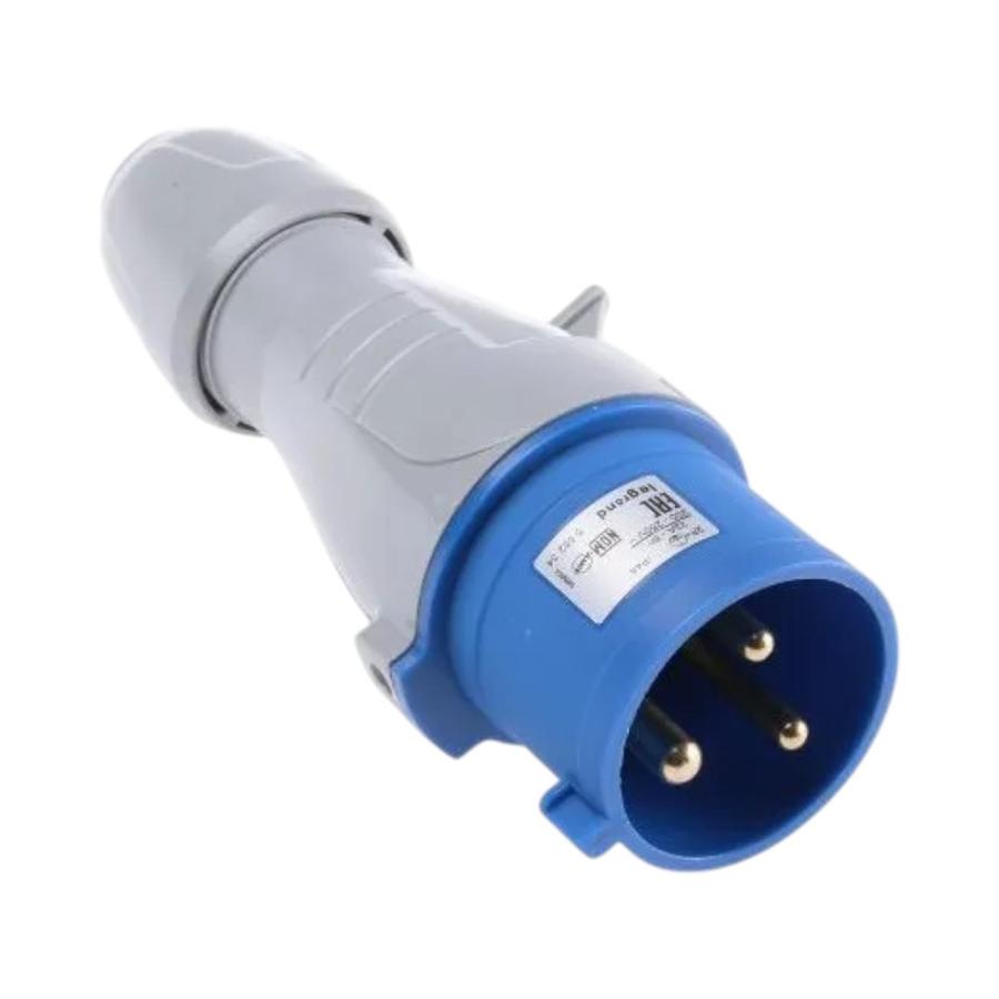 Clavija Macho Gobantes 3 Polos+Tierra 32A 380V