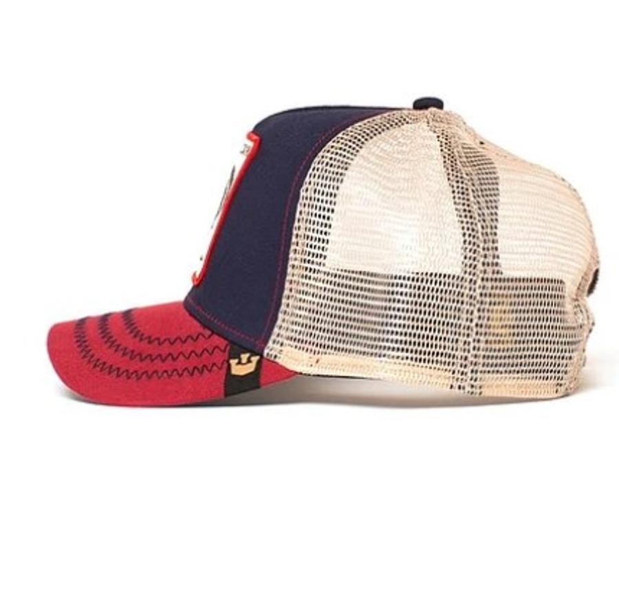 JOCKEY GOORIN BROS ALL AMERICAN ROOSTER NAVY