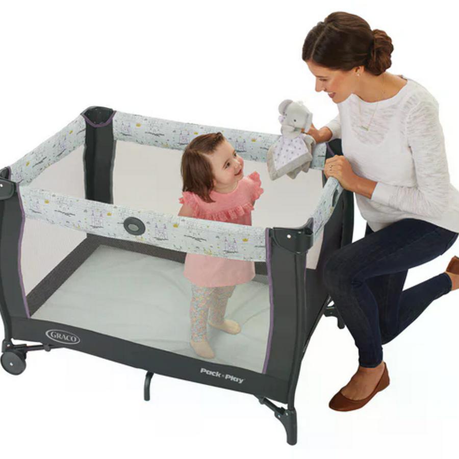 Cuna Graco Pack And Play Care Suit Maxton Gris