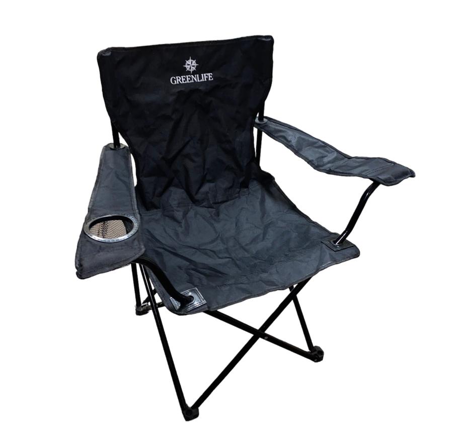 Silla Plegable Greenlife Negra