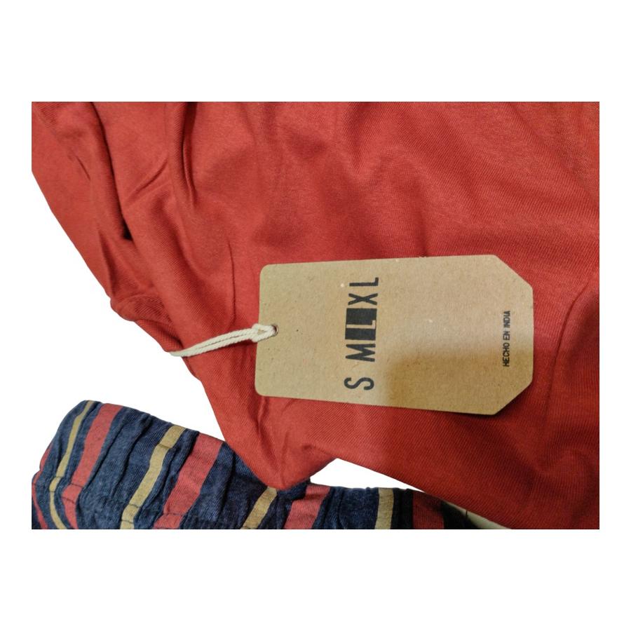 Pijama Hombre Liso Greenlife Rojo