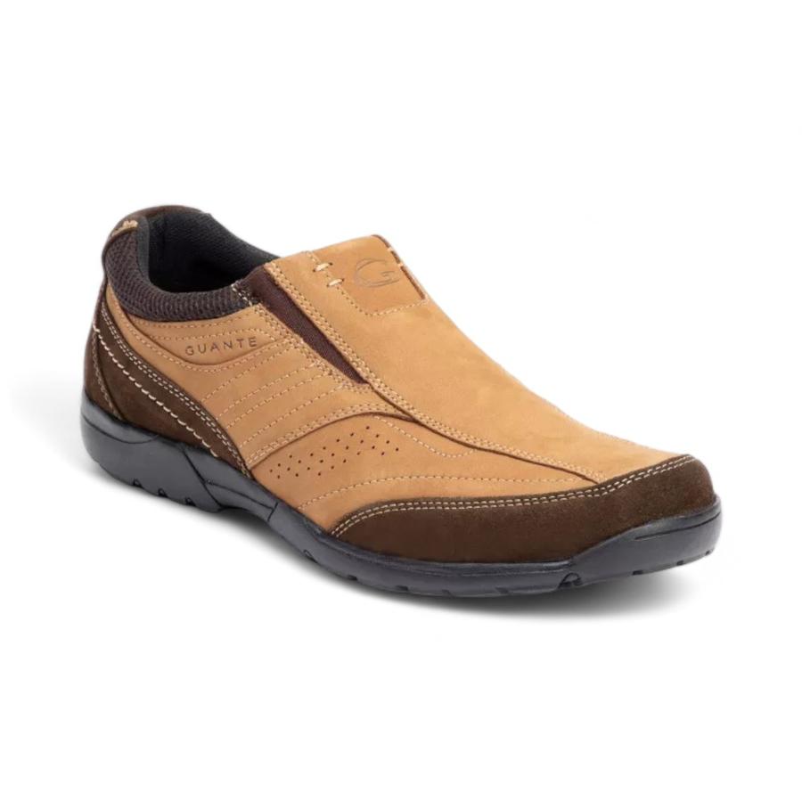 Zapatos De Cuero Hombre Guante Vancouver Café