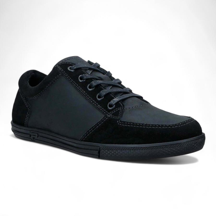 Zapato Casual Hombre Guante Cuero Turin Negro