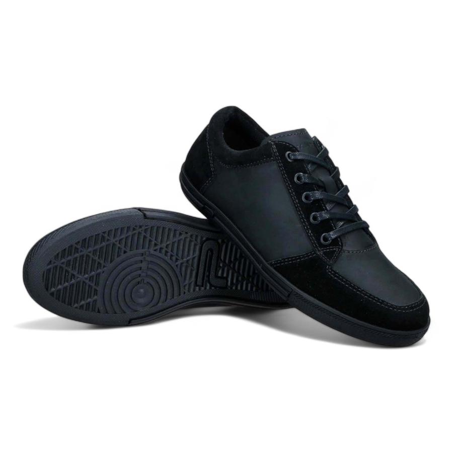 Zapato Casual Hombre Guante Cuero Turin Negro