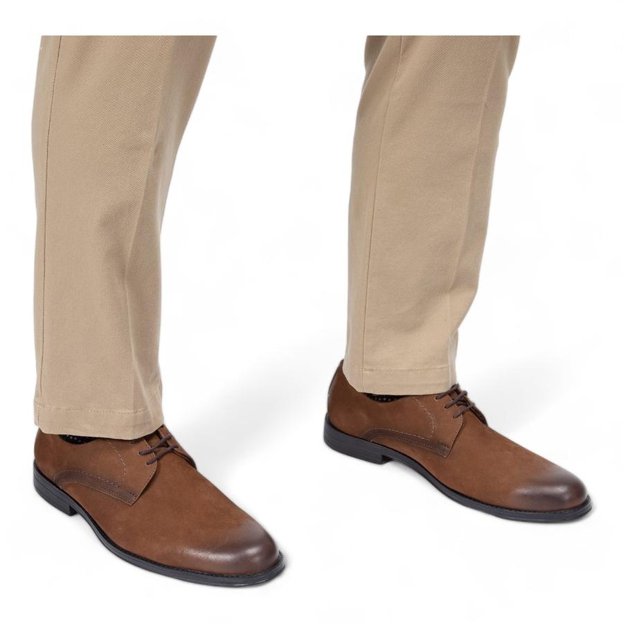 Zapato Casual Hombre Guante Cuero Zurique Café