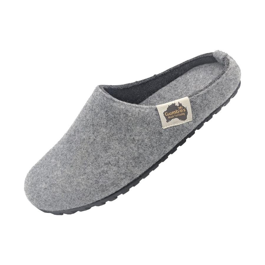 Pantufla Hombre Gumbies Outback Slippers Gris
