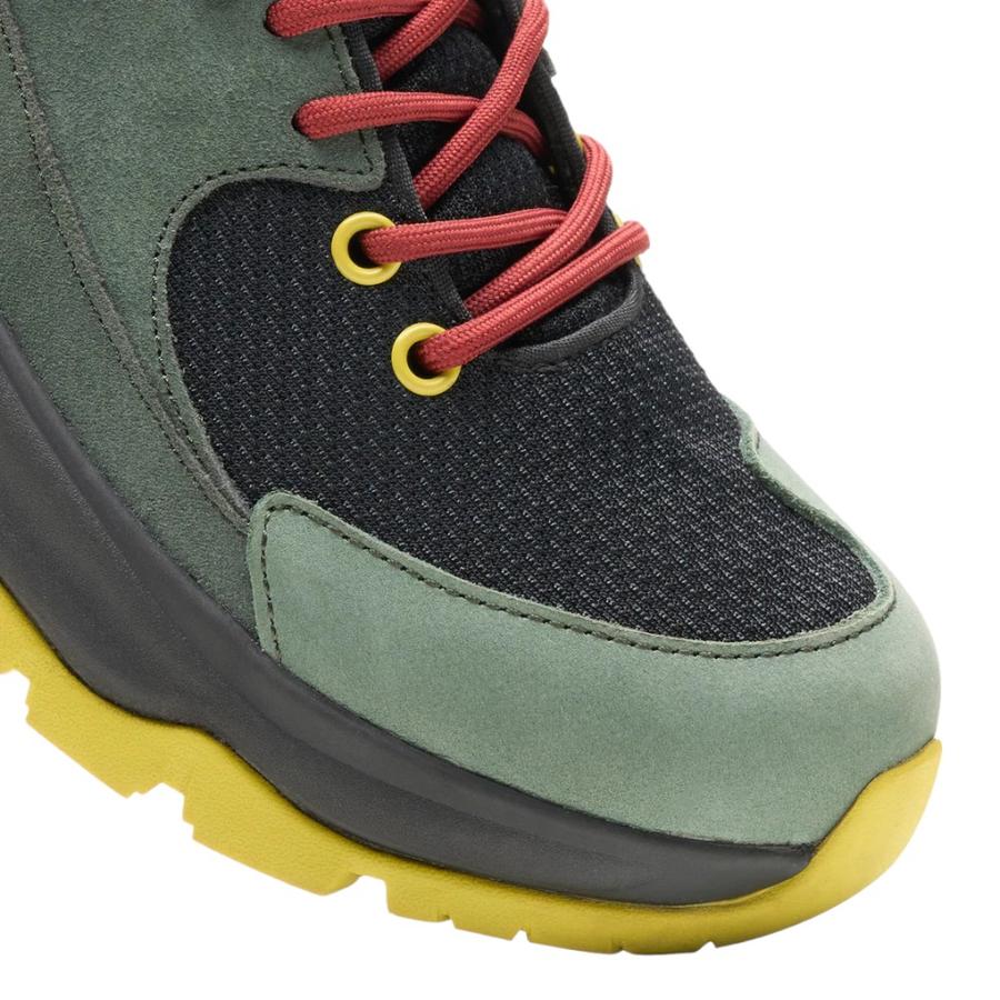 Zapatos Cordillera Baja Hombre Haka Honu Verde Grisaceo