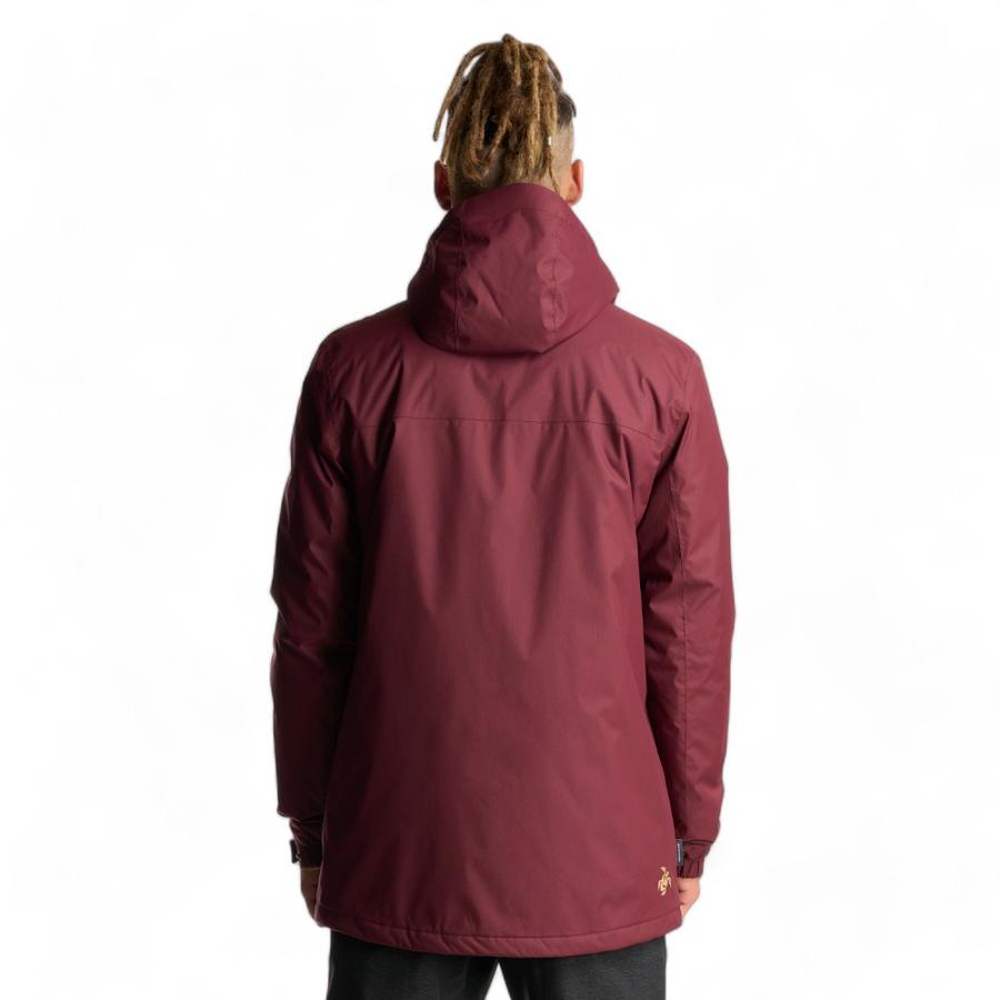 Chaqueta Hombre Terranova Haka Honu Burdeo