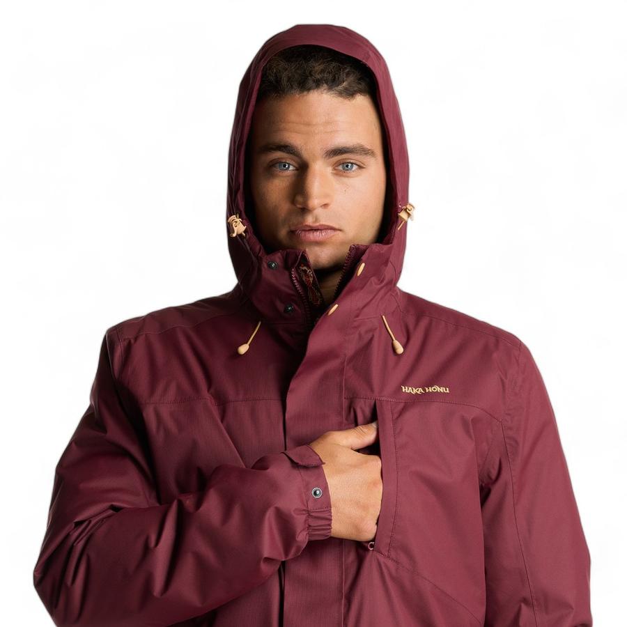 Chaqueta Hombre Terranova Haka Honu Burdeo