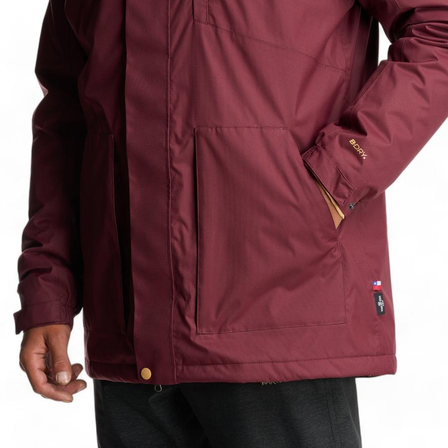Chaqueta Hombre Terranova Haka Honu Burdeo