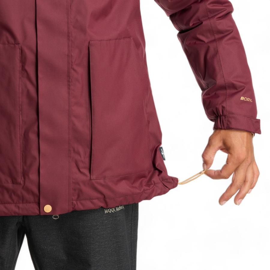 Chaqueta Hombre Terranova Haka Honu Burdeo