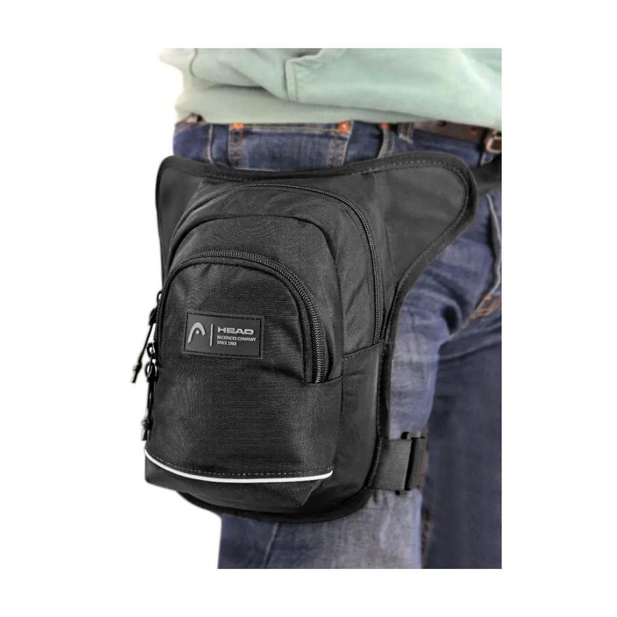 Bolso Muslera Head Ride 3 Litros Negro