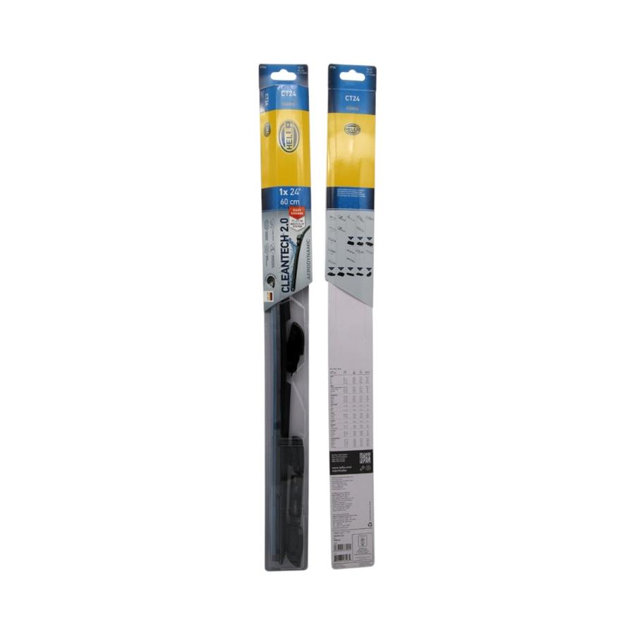 Plumilla Limpiaparabrisas Hella 24" Cleantech Con Adaptador