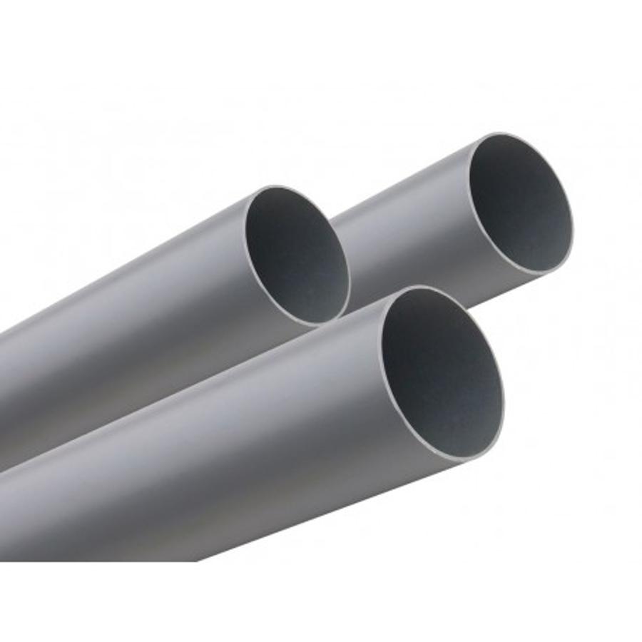 Tubo Pvc Sanitario Gris 110 Mm X 6 Mt