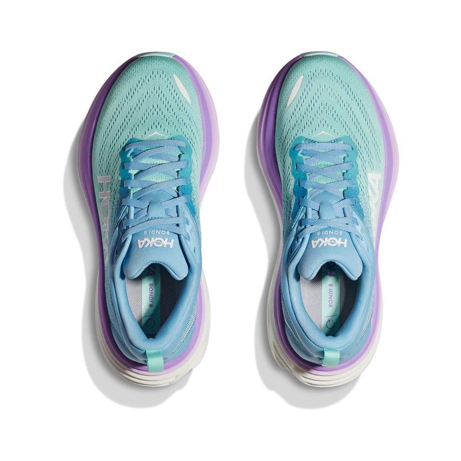Zapatillas Deportivas Mujer Hoka Bondi 8 Celeste