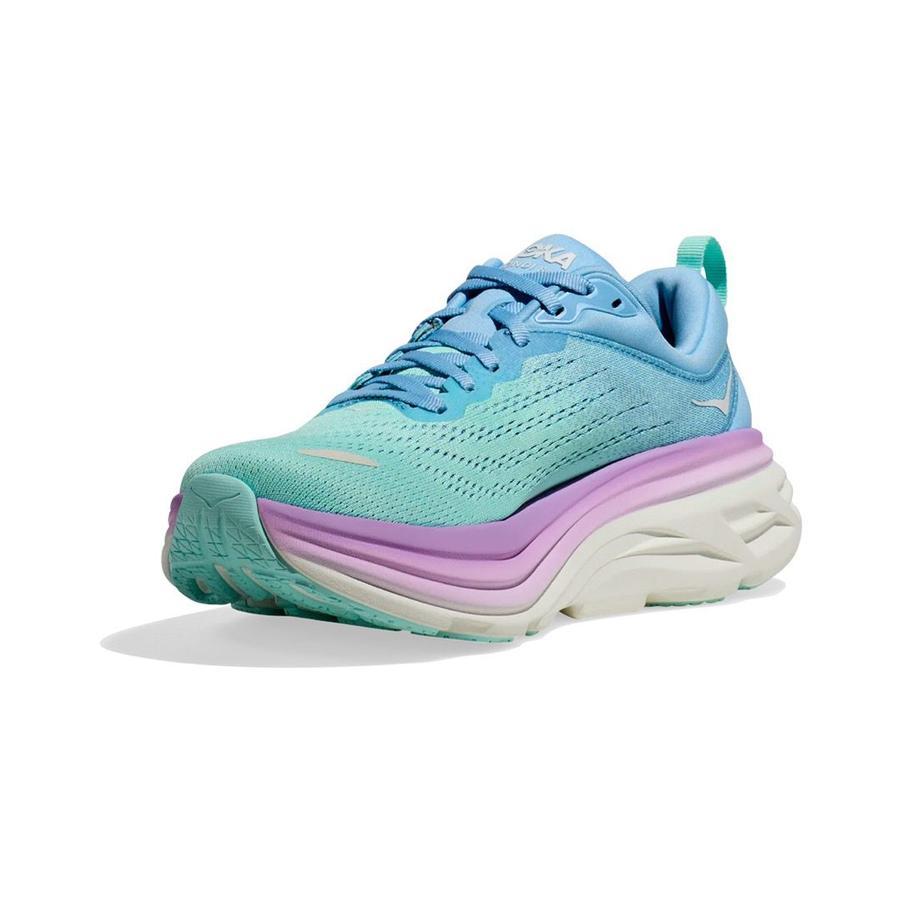 Zapatillas Deportivas Mujer Hoka Bondi 8 Celeste