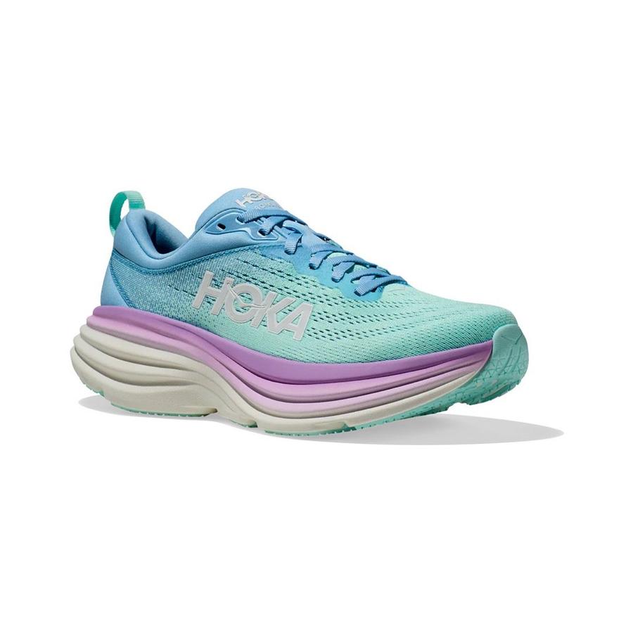 Zapatillas Deportivas Mujer Hoka Bondi 8 Celeste