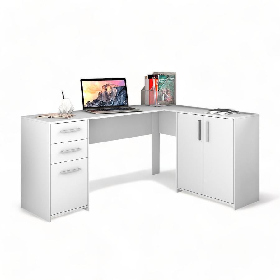 Escritorio Home Mobili Queronea Blanco