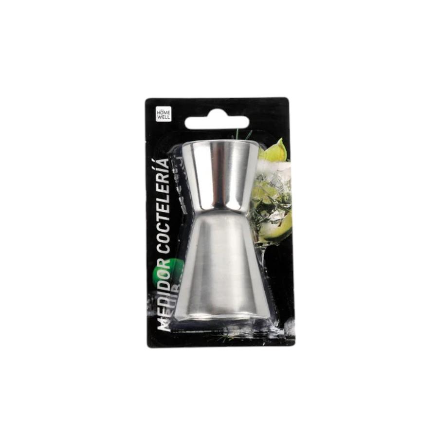 Jigger Medidor Cocktail 20/40 Ml Home Well Gris