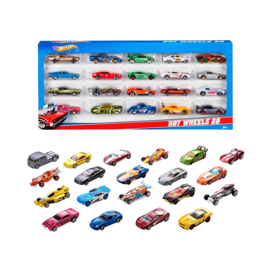 Paquete De 20 Autos Hot Wheels