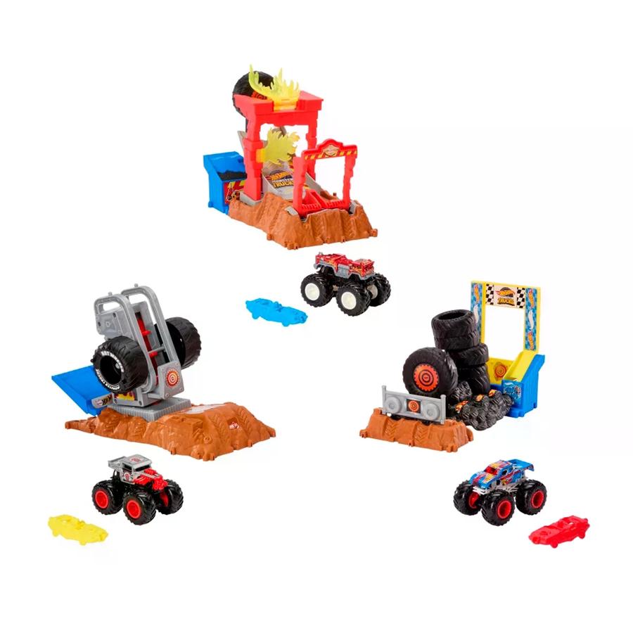 Pista Monster Trucks Arena De Demolición Hotwheels