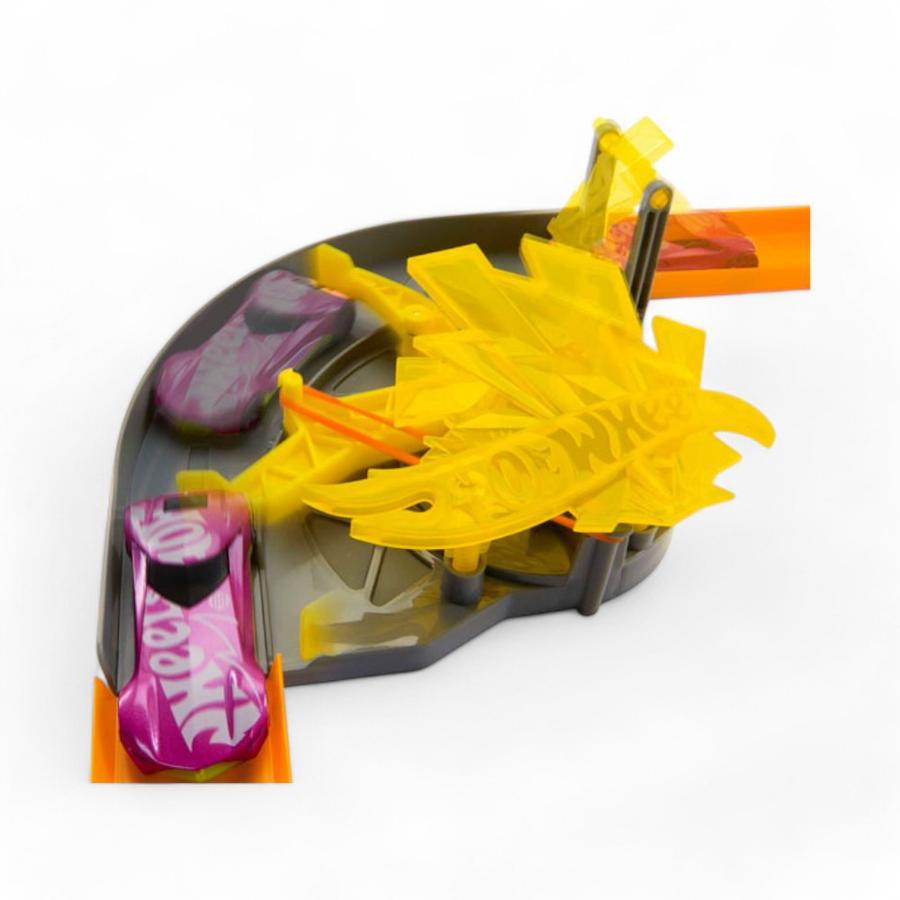 Pista De Carreras Hot Wheels Track Builder Caja Mediana