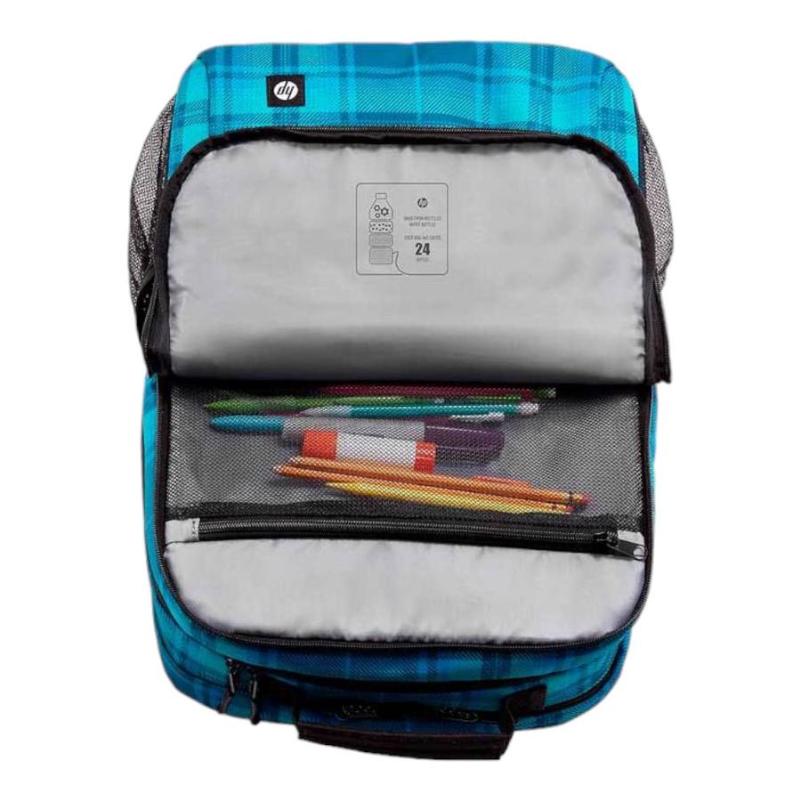 Mochila Notebook 20 Litros Campus Xl Tartlan Plaid Azul