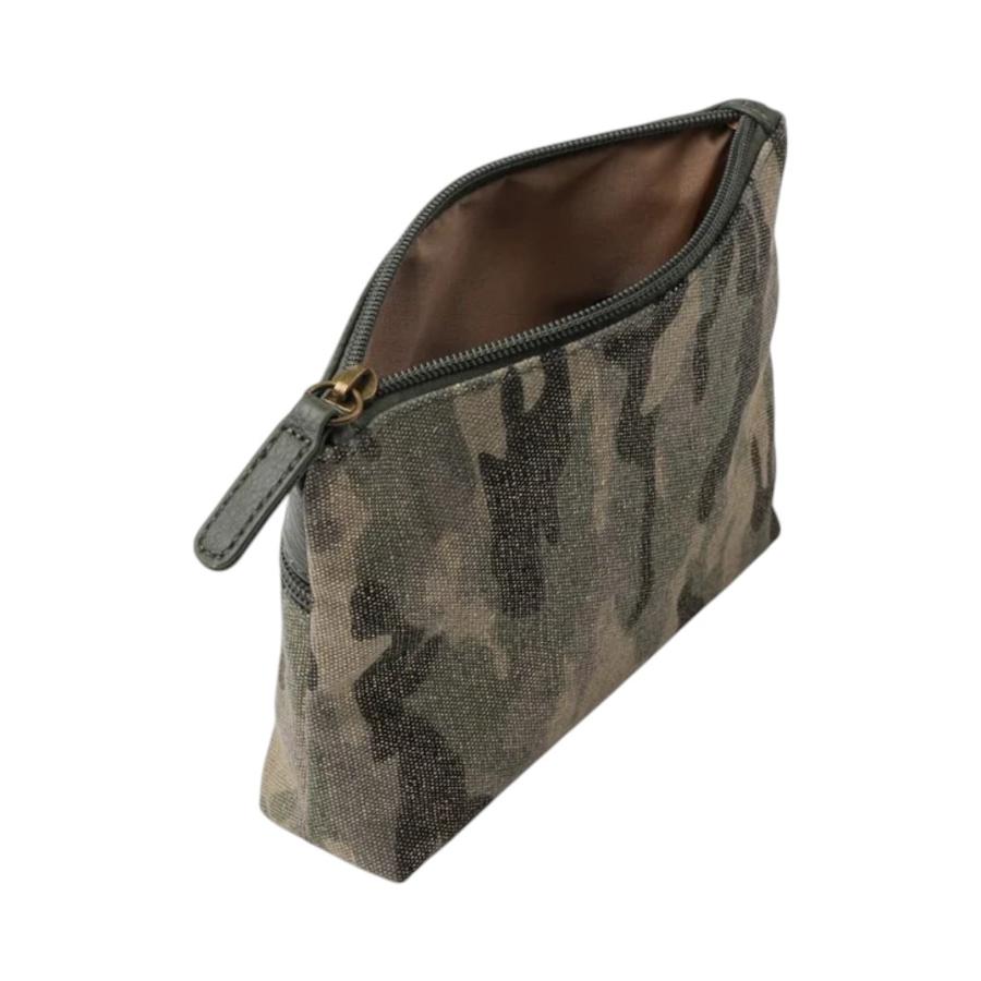 Estuche Mujer Humana Military Verde