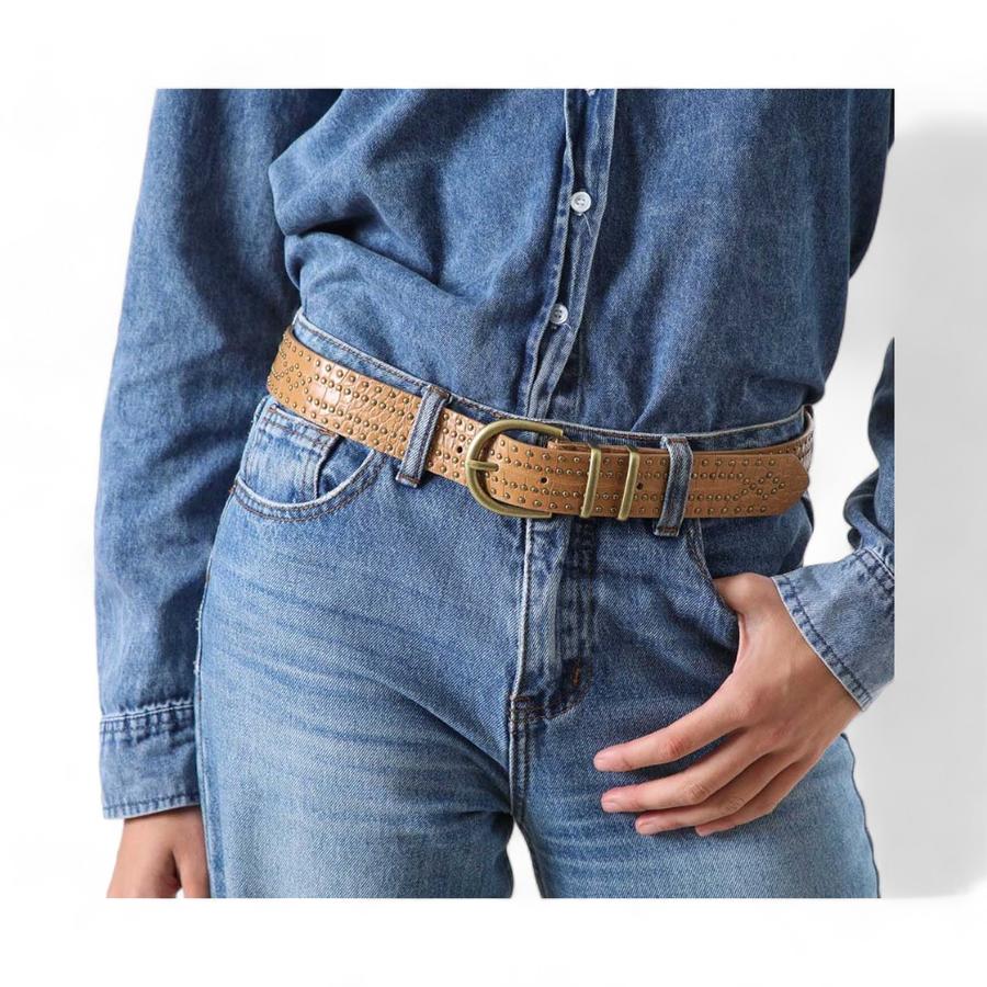 Cinturón Mujer Invierno Croco Humana Café