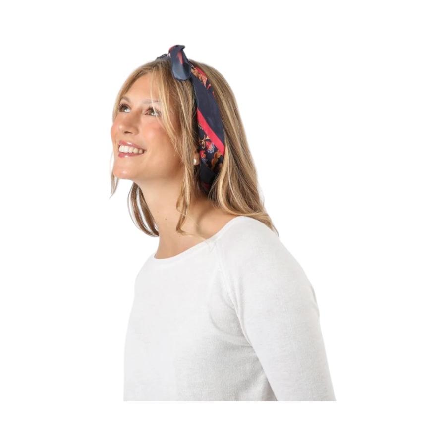 Bandana Mujer Humana Greta Azul Marino