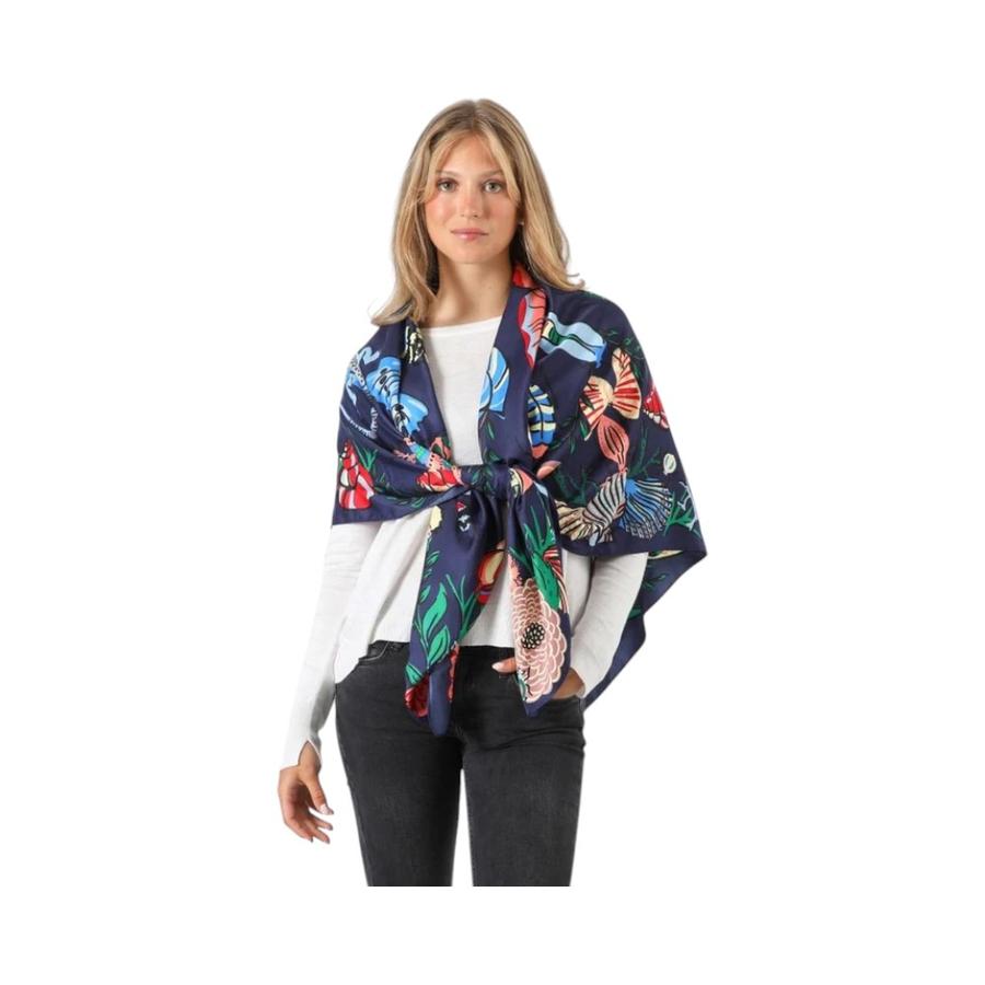 Maxi Bandana Mujer Humana Glory Azul Marino