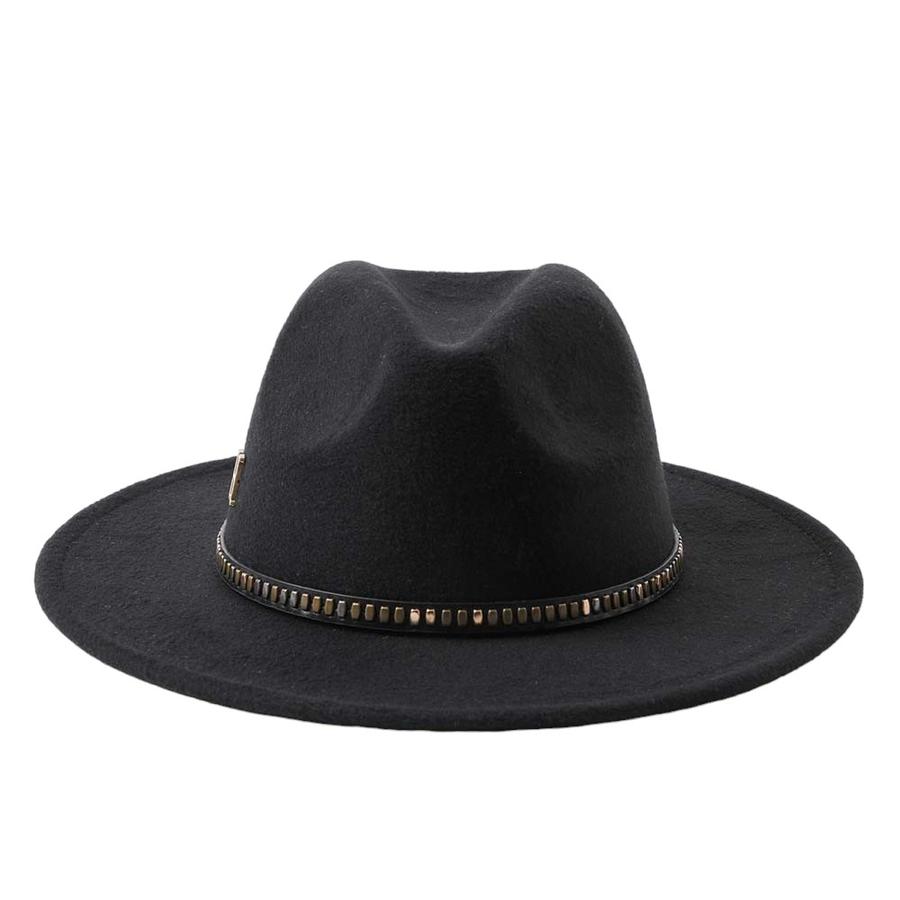 Sombrero Invierno Mujer Rectangles Humana Negro