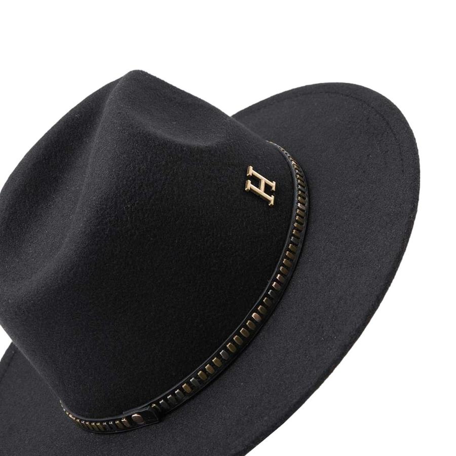 Sombrero Invierno Mujer Rectangles Humana Negro