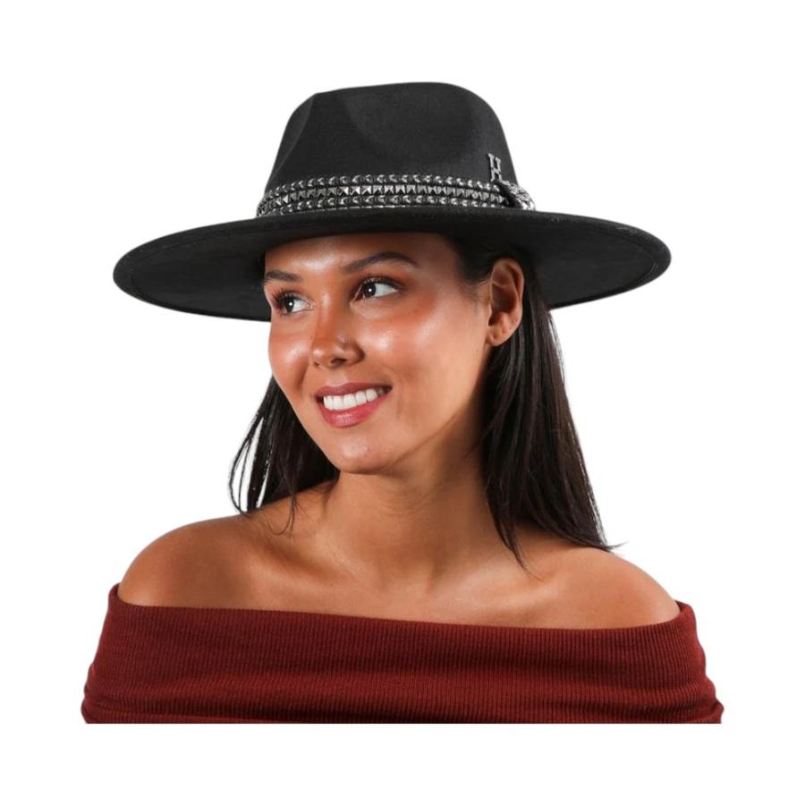 Sombrero Mujer Humana Poli Negro
