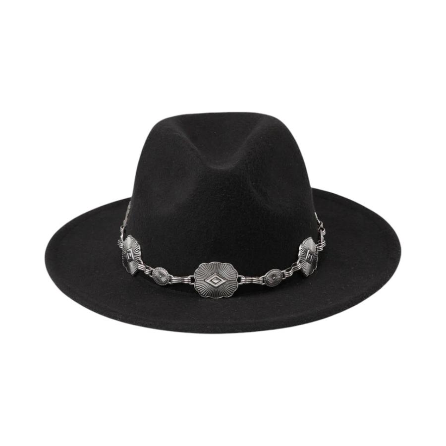 Sombrero Mujer Humana Asclepio Negro