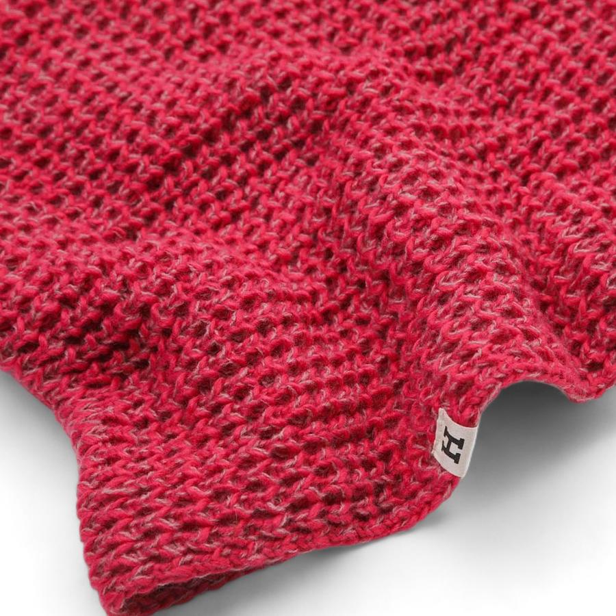 Cuello Mujer Melange Humana Rosado