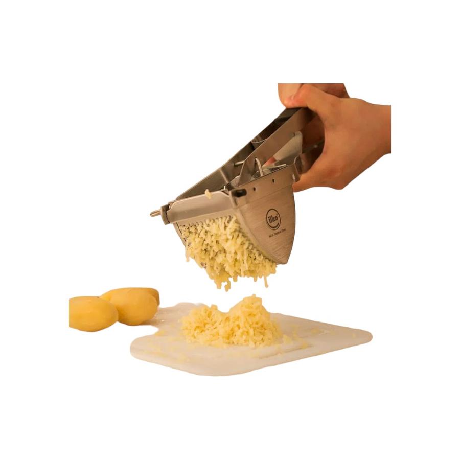 Prensa De Cocina Acero Inoxidable Ilko Design Plateado