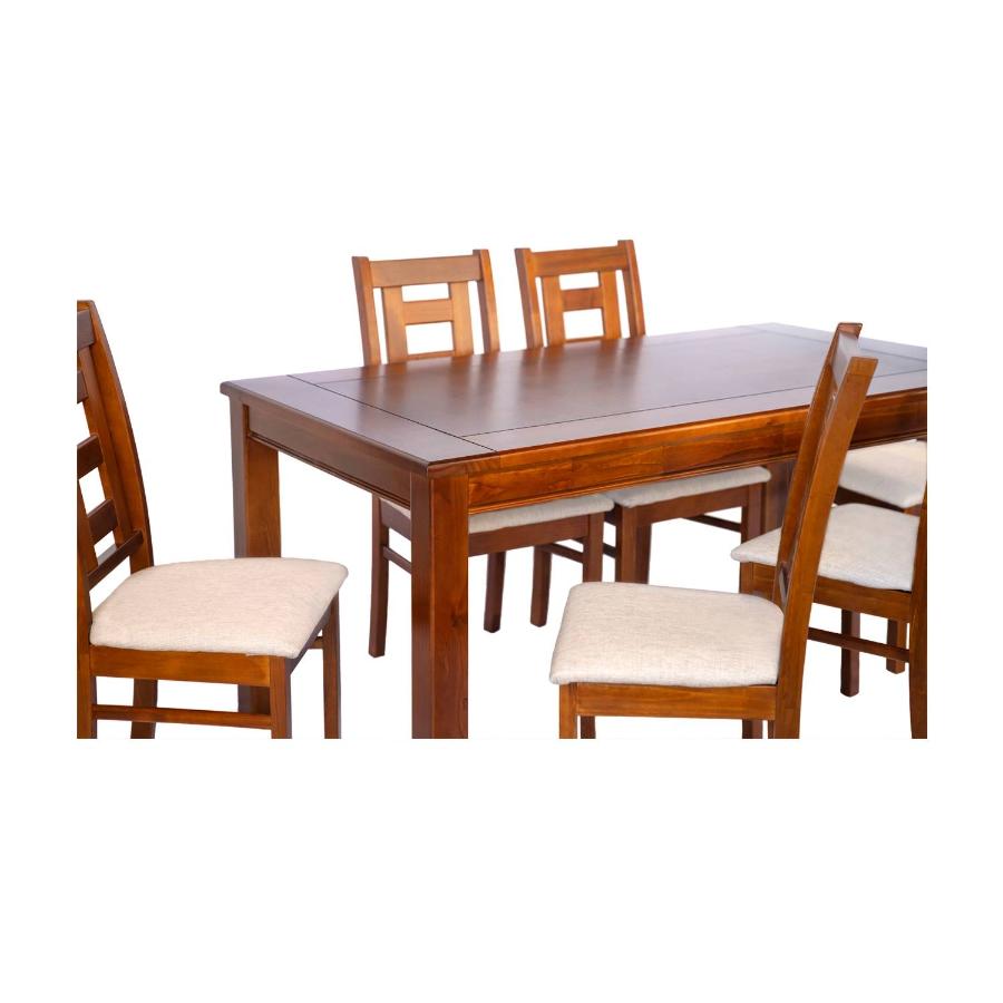 Comedor Insigne Sevilla 6 Sillas Nogal 